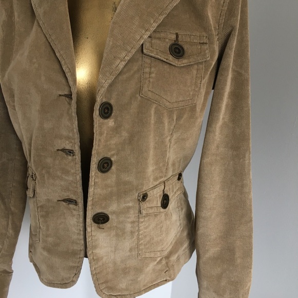 Vintage So corduroy jacket S - Picture 2 of 5